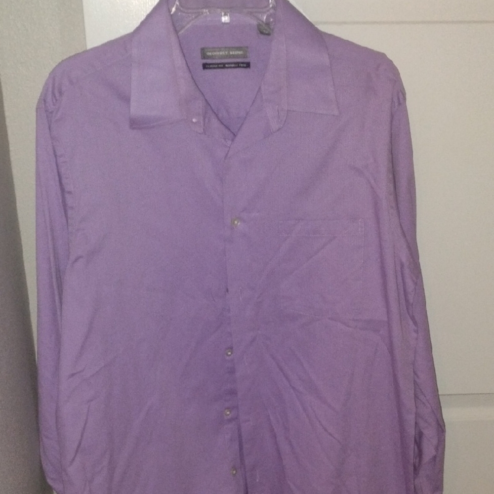 Geoffrey Beene Lavender Dress Shirt